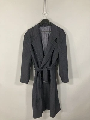 HUGO BOSS WOOL Trench Coat - Size 46R - Navy - Great Condition - Men’s - Image 1 of 4