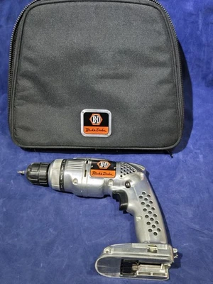 Taladro inalámbrico Black & Decker RD1440 85 aniversario modelo 14,4 V y estuche Foto 1 de 4