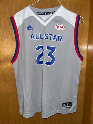 LeBron James 2017 Adidas All Star Game New York Jersey Youth XL B86 - Image 1 of 4