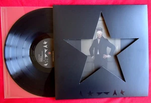 DAVID BOWIE - BLACKSTAR - 1A/1B 2016 1st PRESS VINYL LP WITH BOOKLET & PVC INNER - Picture 1 of 7