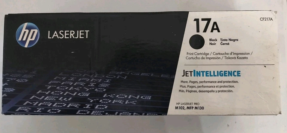 HP 17A (CF217A) Black Toner Cartridge