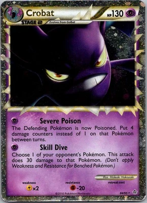 Crobat (Prime) Ultra Rare Unleashed 84/95 MP - Image 1 of 2