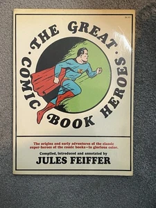 The Great Comic Book Heroes Compiled By Jules Feiffer - Picture 1 of 2