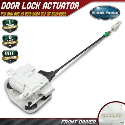 Front Driver Left Door Lock Actuator for BMW G05 X5 2019-2024 G07 X7 2019-2023 - Image 1 of 4