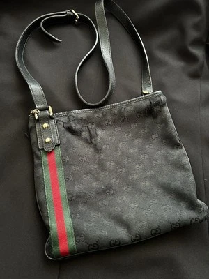 Gucci Sherry Line GG Supreme Vintage Black - Image 1 of 4