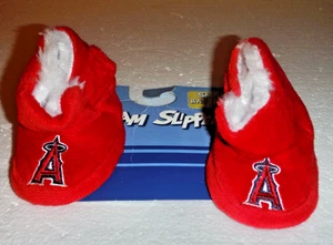 Ciabatte neonato Los Angeles Angels taglia small 0-3 mesi Mlb nuove etichette - Foto 1 di 3