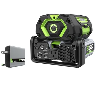 Kit inversor de energía Ego 400W Nexus Escape viene con batería de 4 AH y cargador PD de 100W Foto 1 de 4