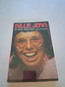 Vintage Hard Back Tennis Book Billy Jean King 1974 First Edition - Picture 1 of 11