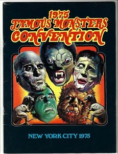 LIBRO DE CONVENCIONES FAMOSOS MONSTRUOS DE FILMLAND 1975 CIUDAD DE NUEVA YORK INCREÍBLE ESTADO - Imagen 1 de 2