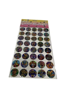 Vintage My Laser Sticker Basteln Kinder Sammelalbum 40 Sticker - Bild 1 von 2