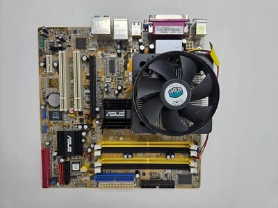 ASUS P5LD2-VM REV 1.03 - Intel Celeron D 3.2GHz - No Memory - Tested - Image 1 of 4