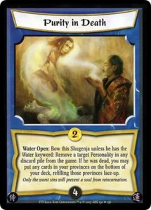 L5R CCG TTT The Truest Test Purity in Death - Picture 1 of 1