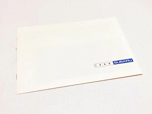 1990 Subaru Legacy Loyale Justy Full Line Brochure - Picture 1 of 1