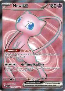 Mew ex 193/165 Pokemon Sv: Scarlet & Violet 151 Holo NM Card - Picture 1 of 4
