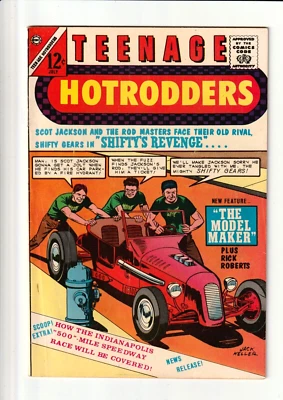 Teenage Hotrodders #8 FN 1964 Indianapolis 500 - Silver Age - Image 1 of 2