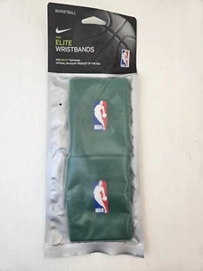 NEW Nike Elite Wristbands NBA Dri-fit Green Boston Celtics Dallas Mavs - Picture 1 of 6