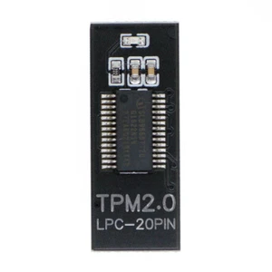 TPM 2.0 Module Encryption Security Module Remote Card for Windows 11 (LPC-20PIN) - Photo 1/11