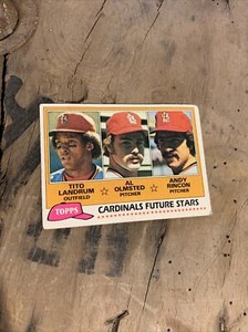 1981 Topps Cardinals Future Stars Card #244 MLB Sports Hobby Vintage TC