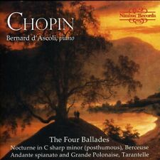 Fryderyk Chopin Four Ballades, The (D'ascoli) (CD) Album - Free Shipping