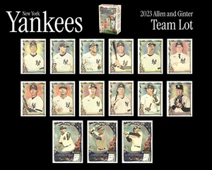 2023 Allen and Ginter Yankees Team 23 Card Lot Judge, Volpe RC Base/Inserts - Picture 1 of 3