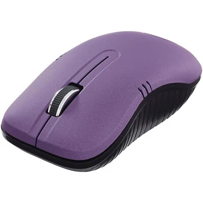 VERBATIM 99781 Commuter Series Wireless Notebook Optical Mouse (Matte Purple) - Image 1 of 4