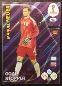 Panini FIFA World Cup 2018 Russia Adrenalyn XL Manuel Neuer Goal Stopper - Zdjęcie 1 z 1