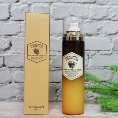 SKIN FOOD Royalhoney Propolis Enrich Cream Mist 120ml Hydrating Mist K-Beauty - Image 1 of 4