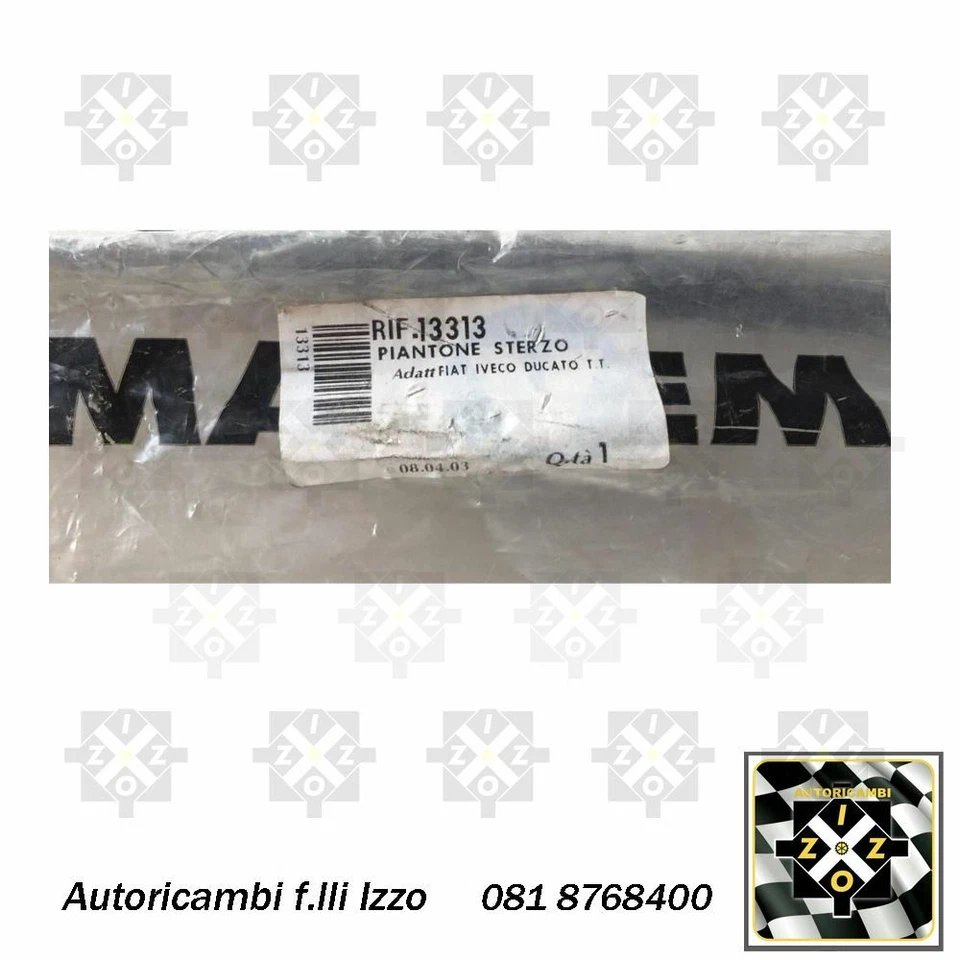 Piantone sterzo VEMA 13313 per FIAT