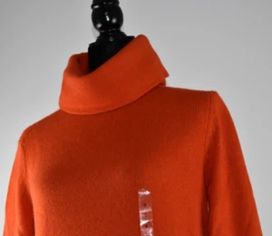 Neu mit Etikett Polo Ralph Lauren Gr. S orange Rollkragenpullover Pullover waschbar Kaschmir - Bild 1 von 12