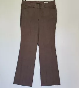 Worthington Womens Brown Glen Plaid Trousers Dress Pants Size 2 Petite NWT - Picture 1 of 8