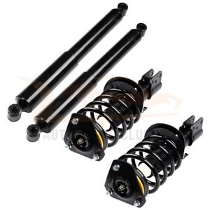 4PCS Complete Struts Springs w/ Mount & Shocks For Buick Terraza FWD 2005-2007