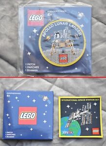 **NOWOŚĆ** LEGO 5006148 ISS 21321 lub LEGO 5005907 Saturn V 21309 Naszywki z tkaniny Odznaki