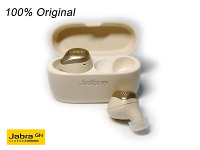 Auriculares inalámbricos deportivos con cancelación de ruido Origi Jabra Elite 75t beige dorado Foto 1 de 4