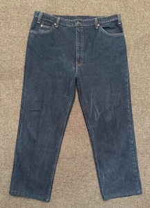 Vintage Levis Jeans Mens 40x30 Blue 509 Straight Fit Denim Pants Western USA - Picture 1 of 9