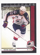 Peter Holland 2013-14 Norfolk Admirals 