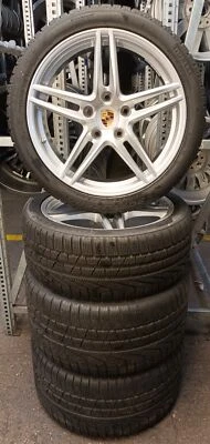 4 Orig Porsche Winterräder 235/40 R19 92V M+S Carrera 991 4S 99136251000 347 - Bild 1 von 3
