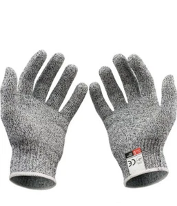 4 Paar Metzgerhandschuh Schnittfest Stichfest Sicherheitshandschuhe Küche L5 Schutz - Bild 1 von 6