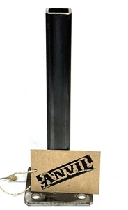 Metall Außen Schienen 1" ROSTIGE PFOSTEN REPARATUREN 1" Quadratmeter 10" x 3" PLATTEN Anschweißen PAT P - Bild 1 von 9