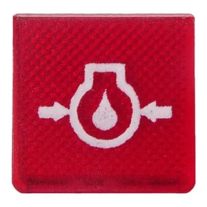 DBG 896142 SWF Style RED HYDRAULIC MOTOR Legend Insert - Imagen 1 de 1