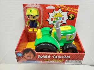 Figura y vehículo Ryan's World Ryan's Tractor Series 2 con acción Pull Back nuevo en caja - Imagen 1 de 2