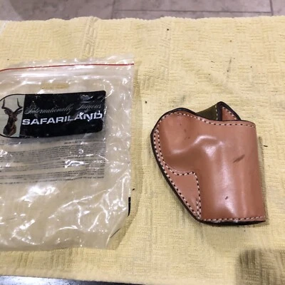 Safariland CUERO BRONCEADO #540 para S&W 469 9 mm automático 3 1/2” pistola cadera funda #L36 Foto 1 de 4