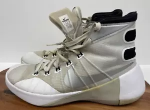 Nike Men's Size 8.5 Hyperdunk 2015 Team White Basketball Shoes 749645-100 FAIR - Picture 1 of 14