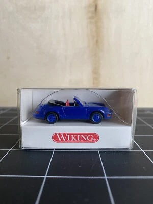 WIKING 1650321 Porsche Cabriolet - Azul oscuro - 1:87/HO Foto 1 de 4