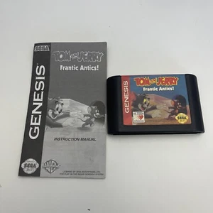 Tom and Jerry Frantic Antics Sega Genesis, 1993 Authentic Game and manuel - Picture 1 of 2