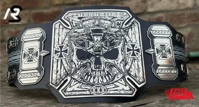 TRIPLE H THE KING LEGACY WRESTLING CHAMPIONSHIP RÉPLICA CINTO TÍTULO 2MM LATÃO - Imagem 1 de 4