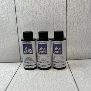 3- Paul Mitchell THE DEMI Professional Demi-Permanent Liquid Hair Color ~ 10BV - Picture 1 of 3