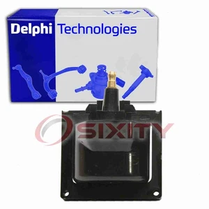 Delphi Ignition Coil for 1988-1995 GMC C1500 4.3L 5.0L 5.7L V6 V8 Wire Boot br - Picture 1 of 5