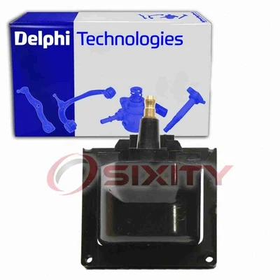 Delphi Ignition Coil for 1988-1995 GMC C1500 4.3L 5.0L 5.7L V6 V8 Wire Boot br - Image 1 of 4