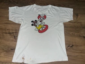 Vintage 60s 70s Raggedy Ann & Andy Love Sex Parody Single Stitch L - Picture 1 of 10