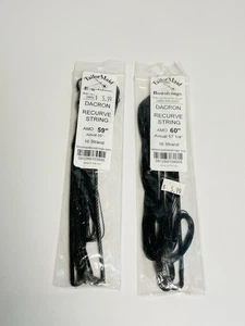 2 Dacron Replacement Traditional Recurve Bow String - 59" & 60" - Made in USA - Picture 1 of 2